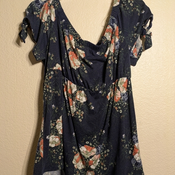 Persepsion Maternity Floral Navy Top Size Xl Pre-owned - Picture 6 of 6